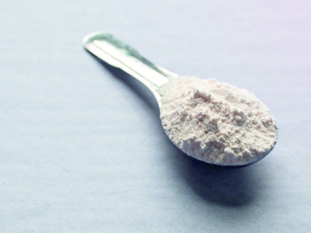 Spoon of Protiva powder
