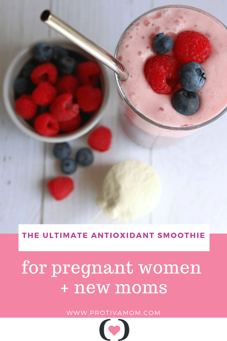 Perfect Smoothie for pregnant women and new moms